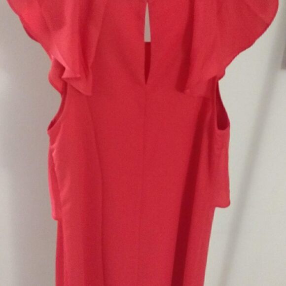 BCBG Ruffle Sleeves Summer Dress - Picture 7 of 7